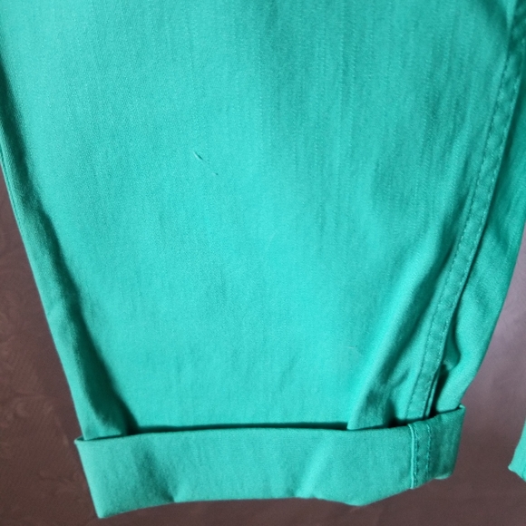 NWOT Riders by Lee Turquoise Capris Sz. 12M - Picture 5 of 6